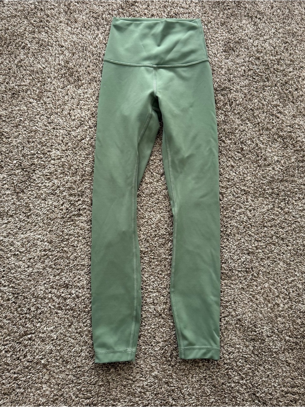 lululemon athletica Align Olive Green High-Rise Women’s Leggings - Size 0